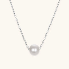 Celeste Gold Pearl Necklace