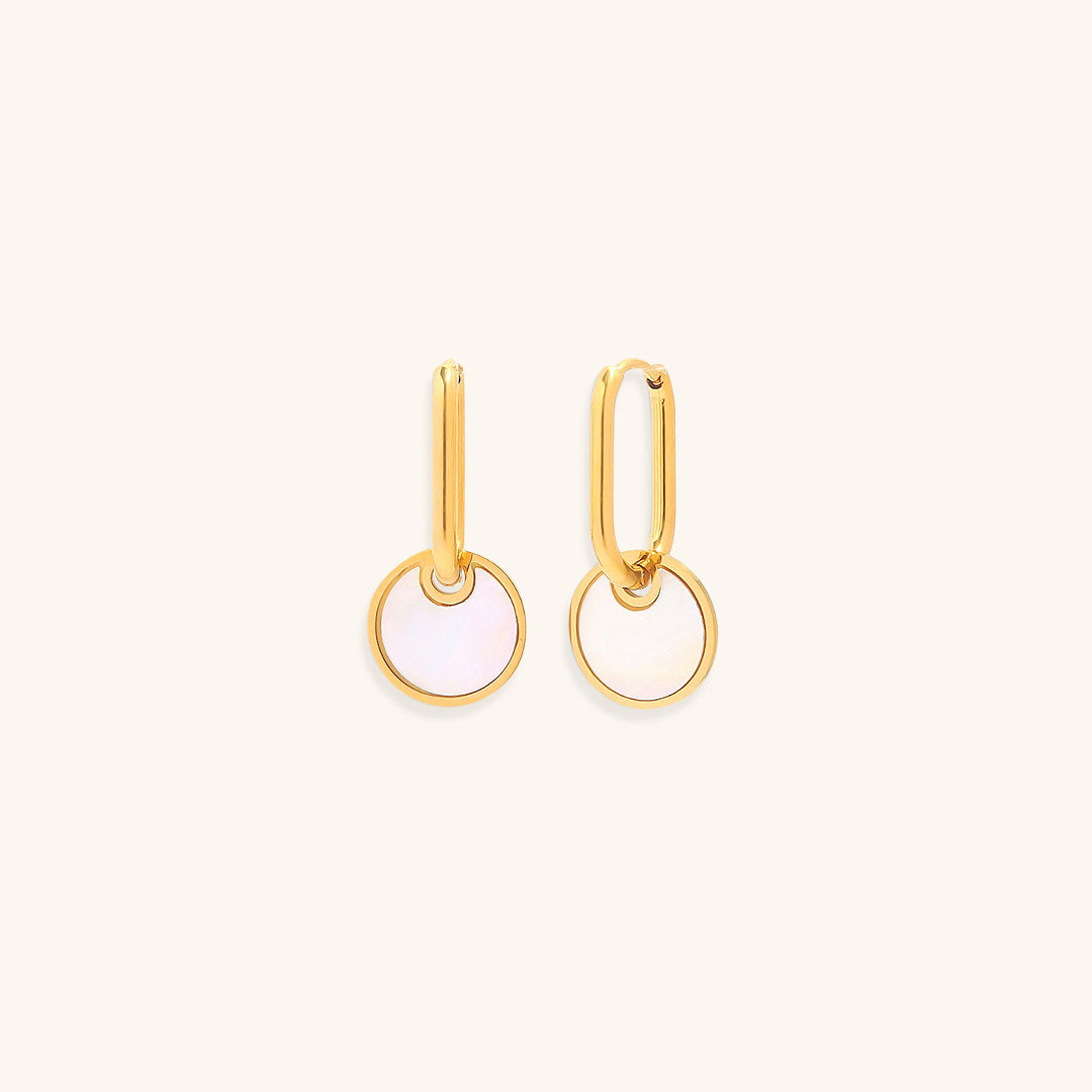 Celeste Shell Drop Earrings