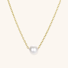 Celeste Single Pearl Necklace