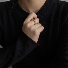 Celeste Twisted Gold Ring