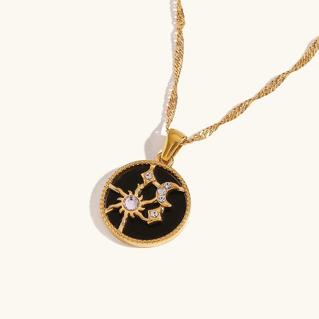 Celestia Sun & Moon Necklace