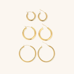 Classic Hoop Essentials Set Earrings