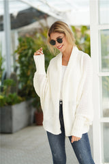 Smaibulun | Cream Batwing Easy On Cardigan