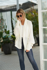 Smaibulun | Cream Batwing Easy On Cardigan