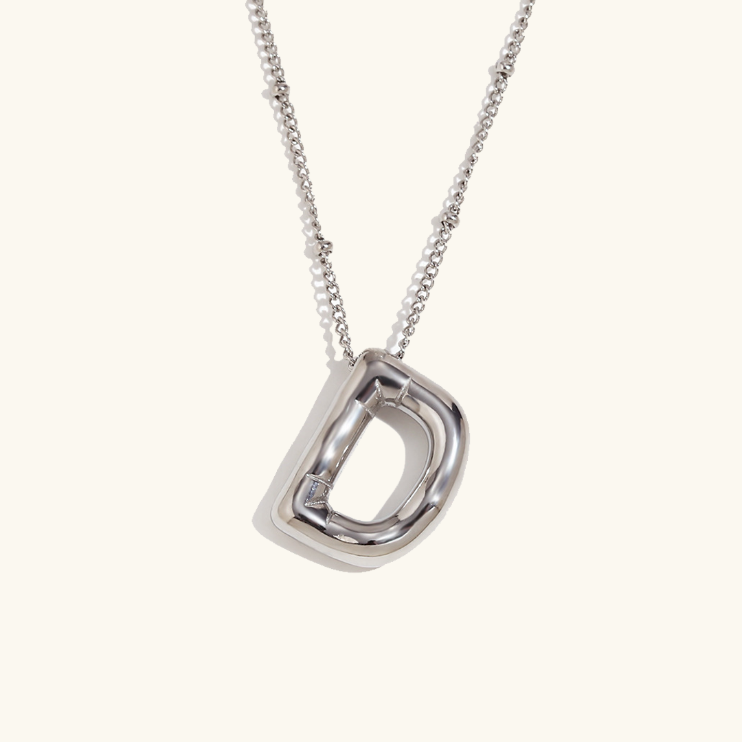 Airy Letter - Gold Initial Necklace