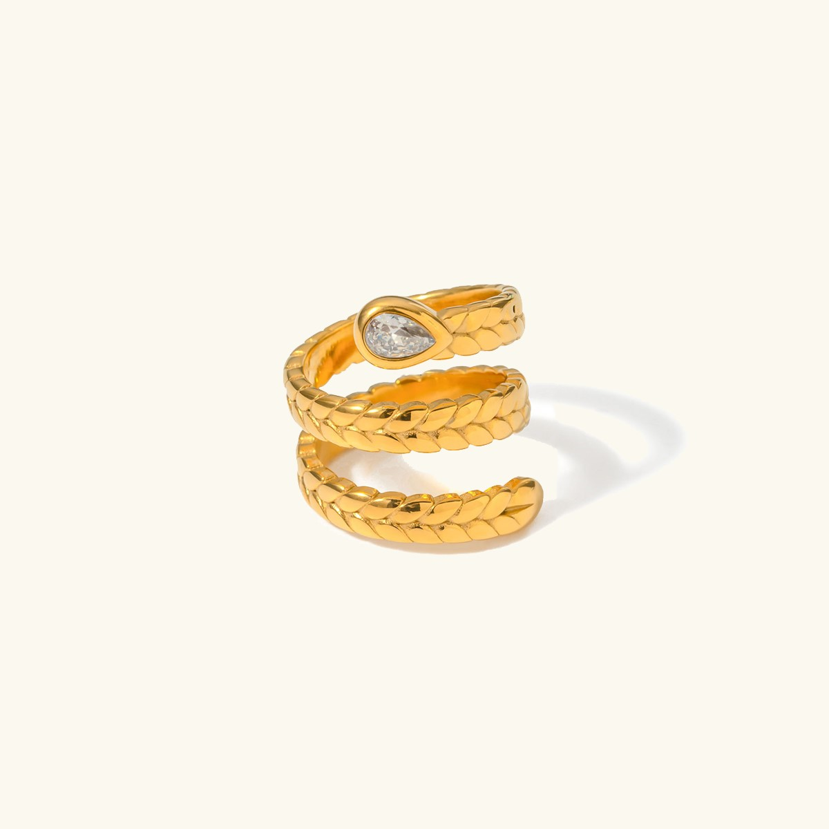 Davina Serpent Ring