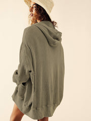 Campfire Hoodie Jacket - Olive