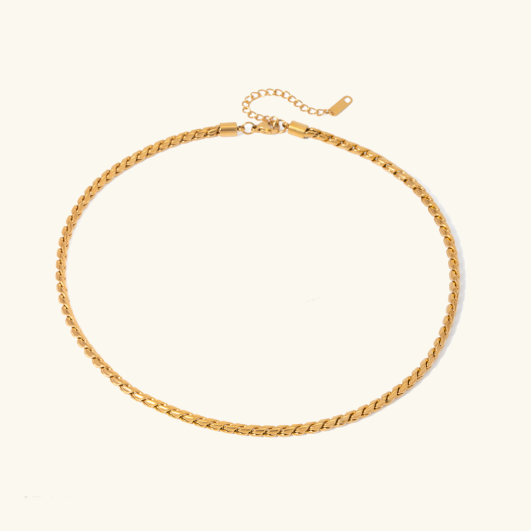 Elara Gold Chain Necklace