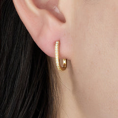 Elara Oval Earrings