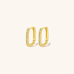 Elara Oval Earrings