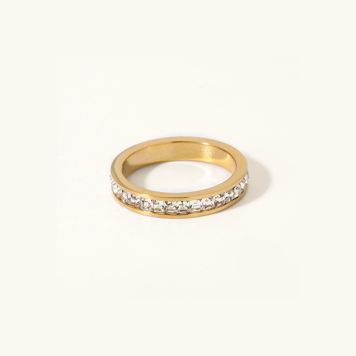 Elysia Band - Diamond Gold Ring