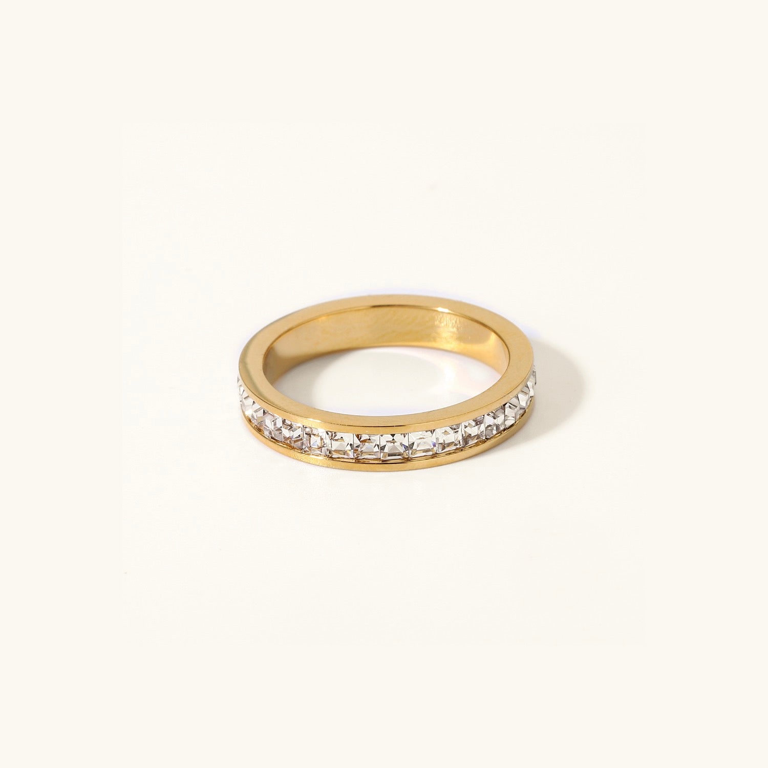 Elysia Band - Diamond Gold Ring