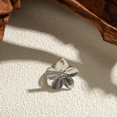 Fleur Silver - Petal Statement Ring