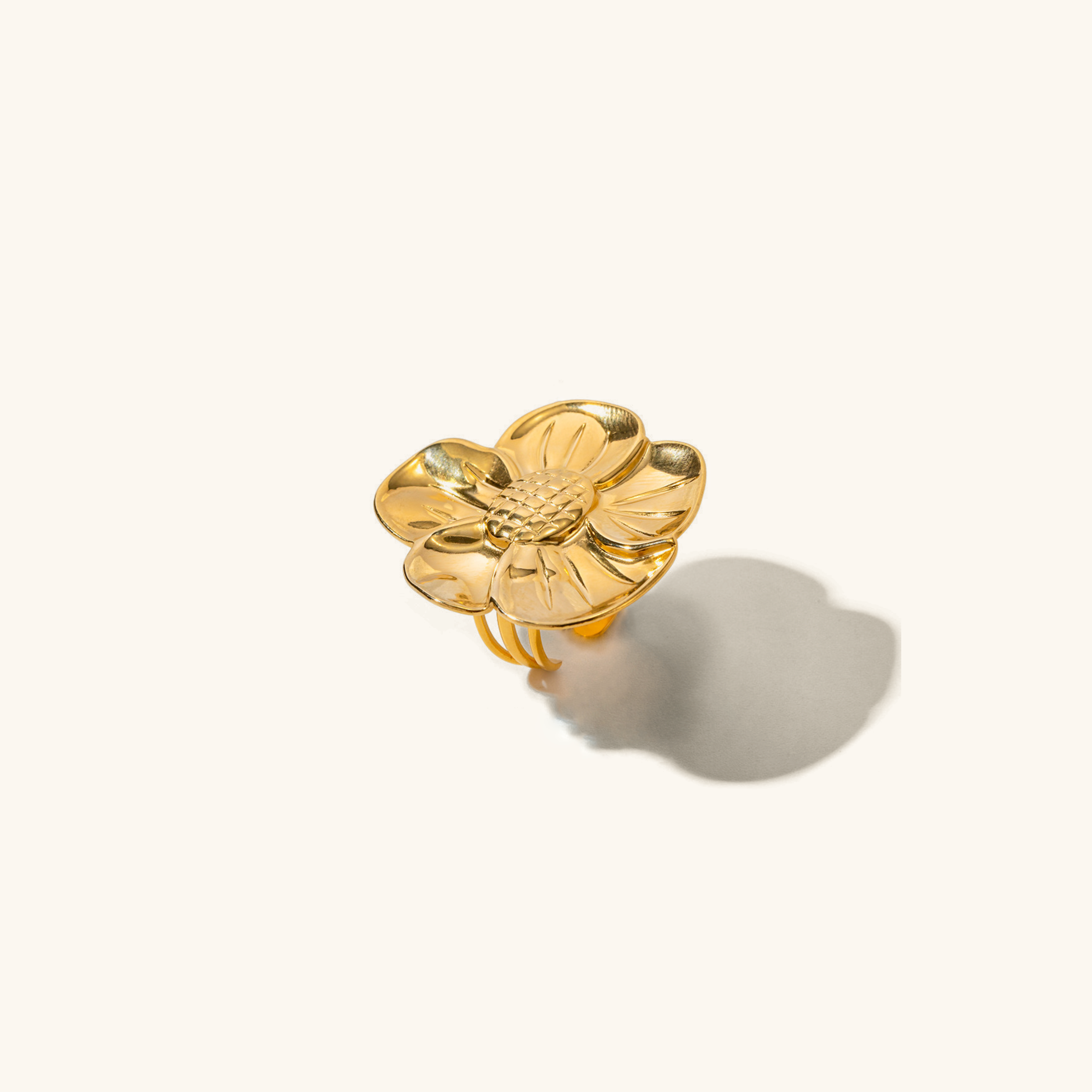 Floria Gold Bloom Ring