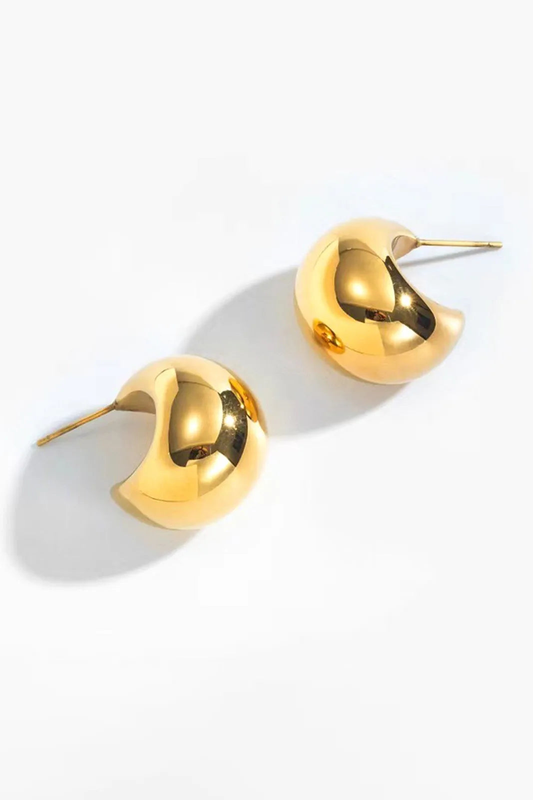 Gemma Golden Time Hoop Earrings