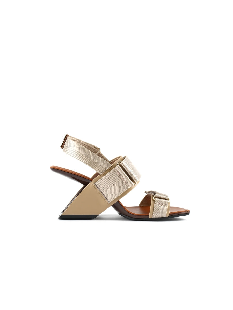 JadyRose | Wedge Heel Summer Slingback Sandal - Gold