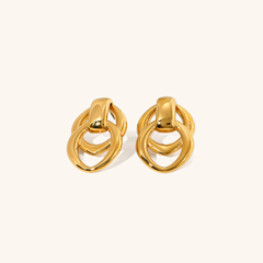 Gold Geometric Earrings