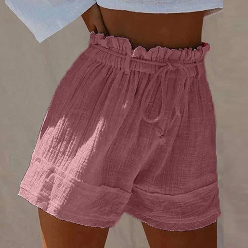 Wynnie Tie Waist Shorts