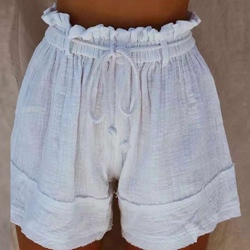 Wynnie Tie Waist Shorts