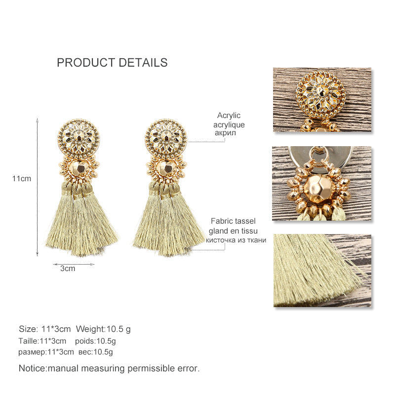 Indiya Tassel Earrings