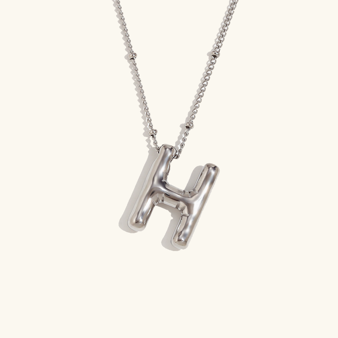 Airy Letter - Gold Initial Necklace