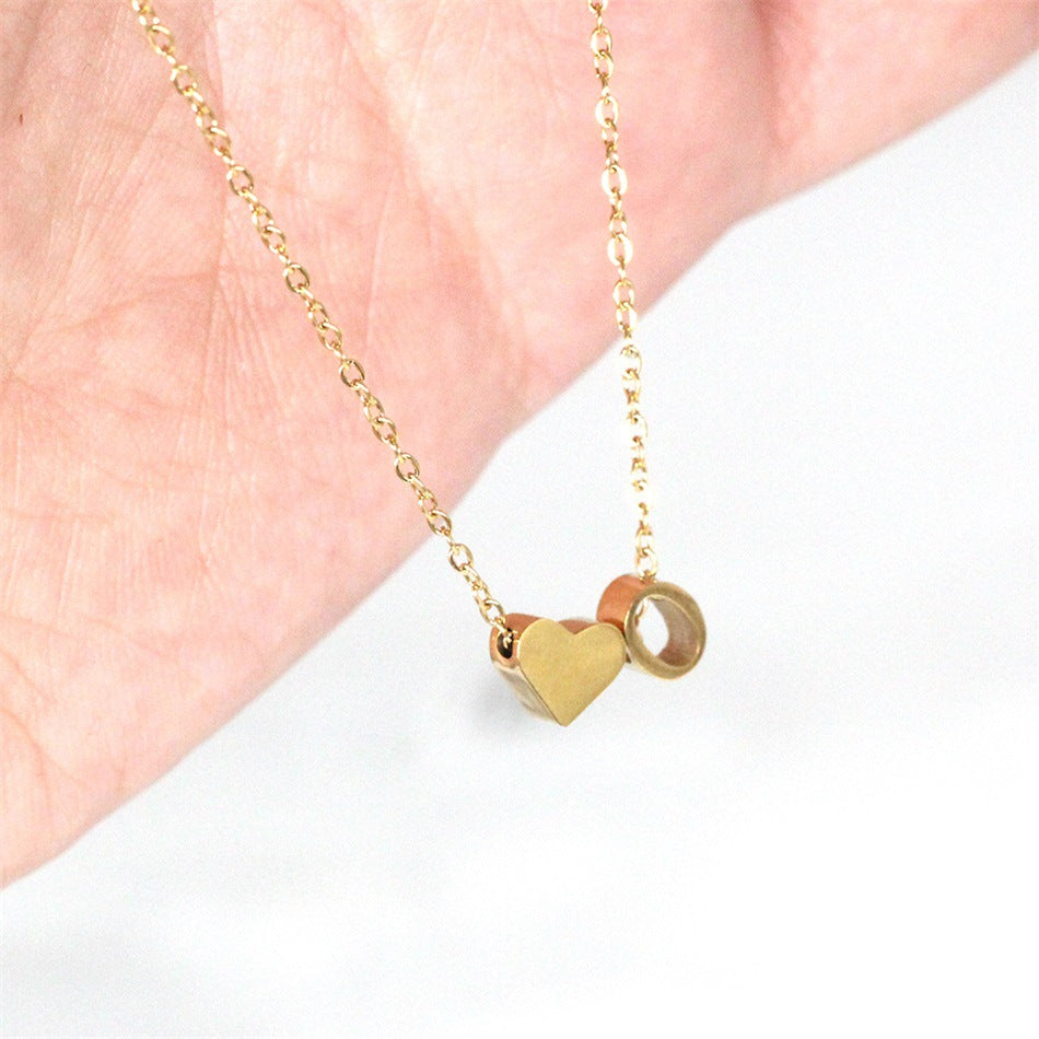 Heartfelt Initial - Gold Letter Necklace