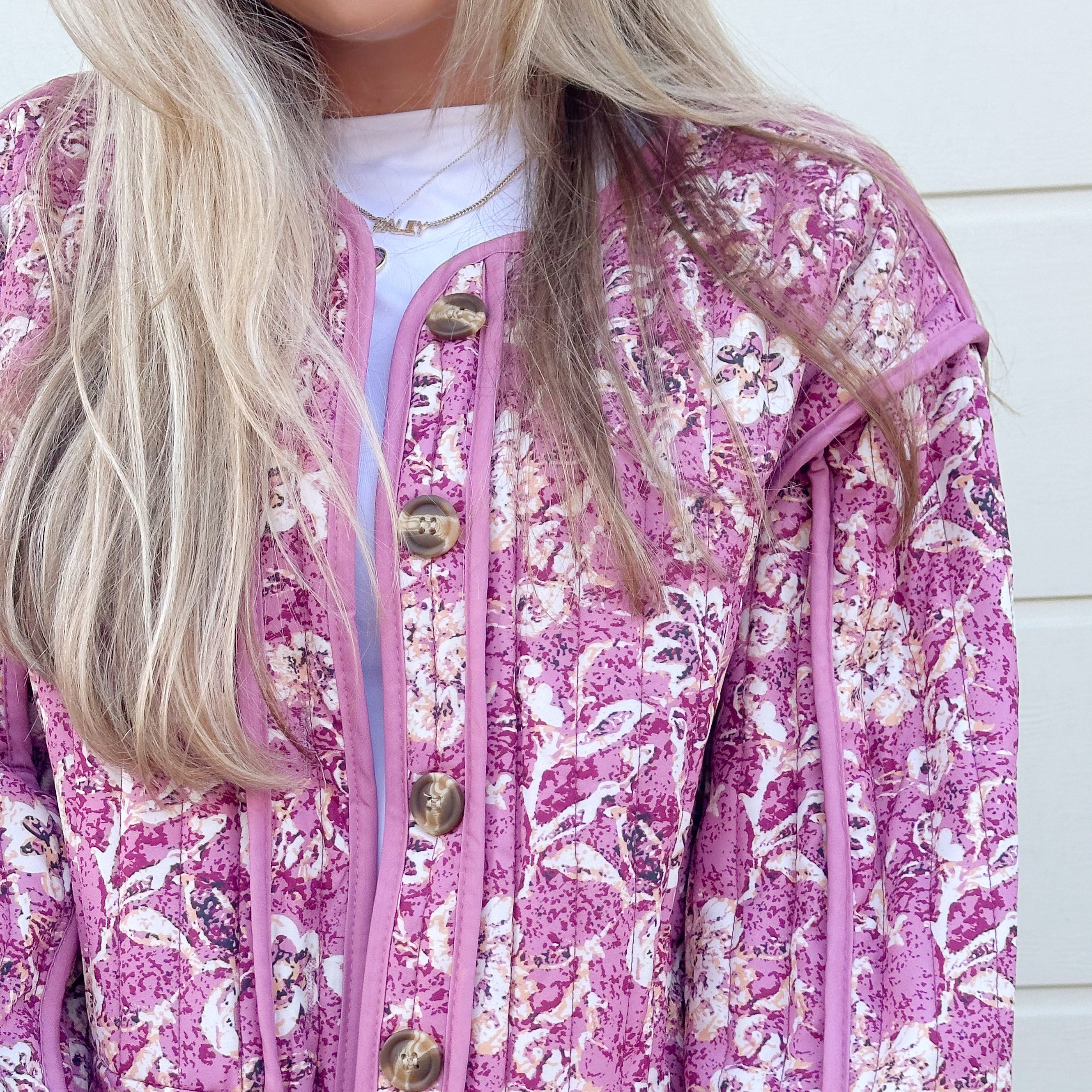 Layla Floral Quilted Jacket