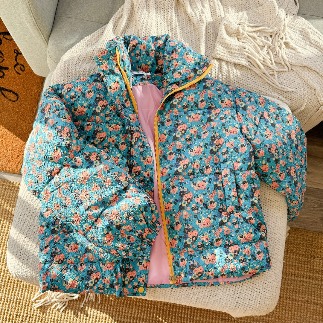 Elise Floral Quilted Jacket