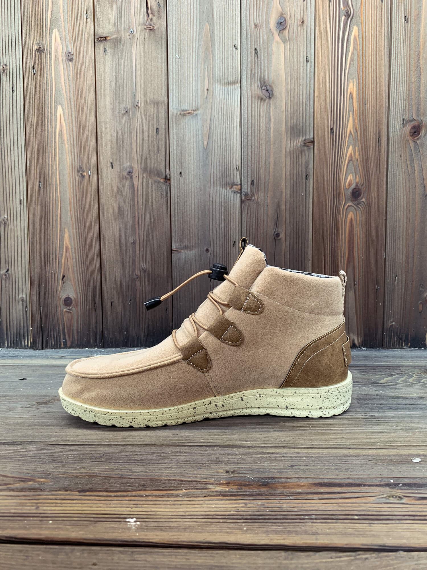 En Bloom | NIRVANA Bungee Lace-Up Casual Sneaker - Beige