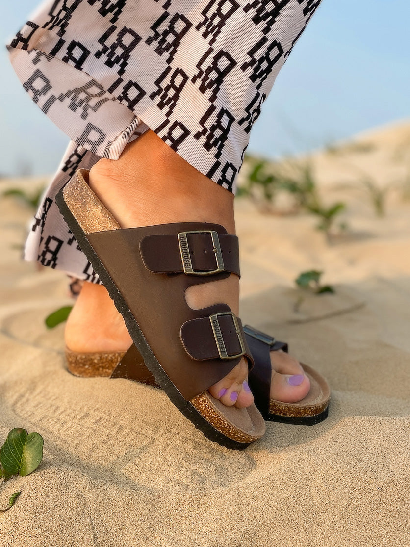 Signature Double-Buckle-up Sandals - MAIBULUN