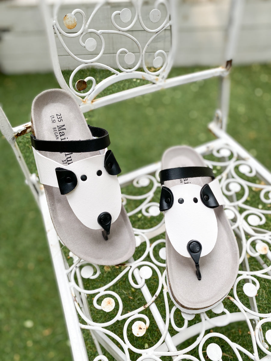 Dalmatians Puppy Face Sandals - Maibulun