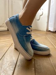 Denim Range Sneakers Boat Shoes | En Bloom