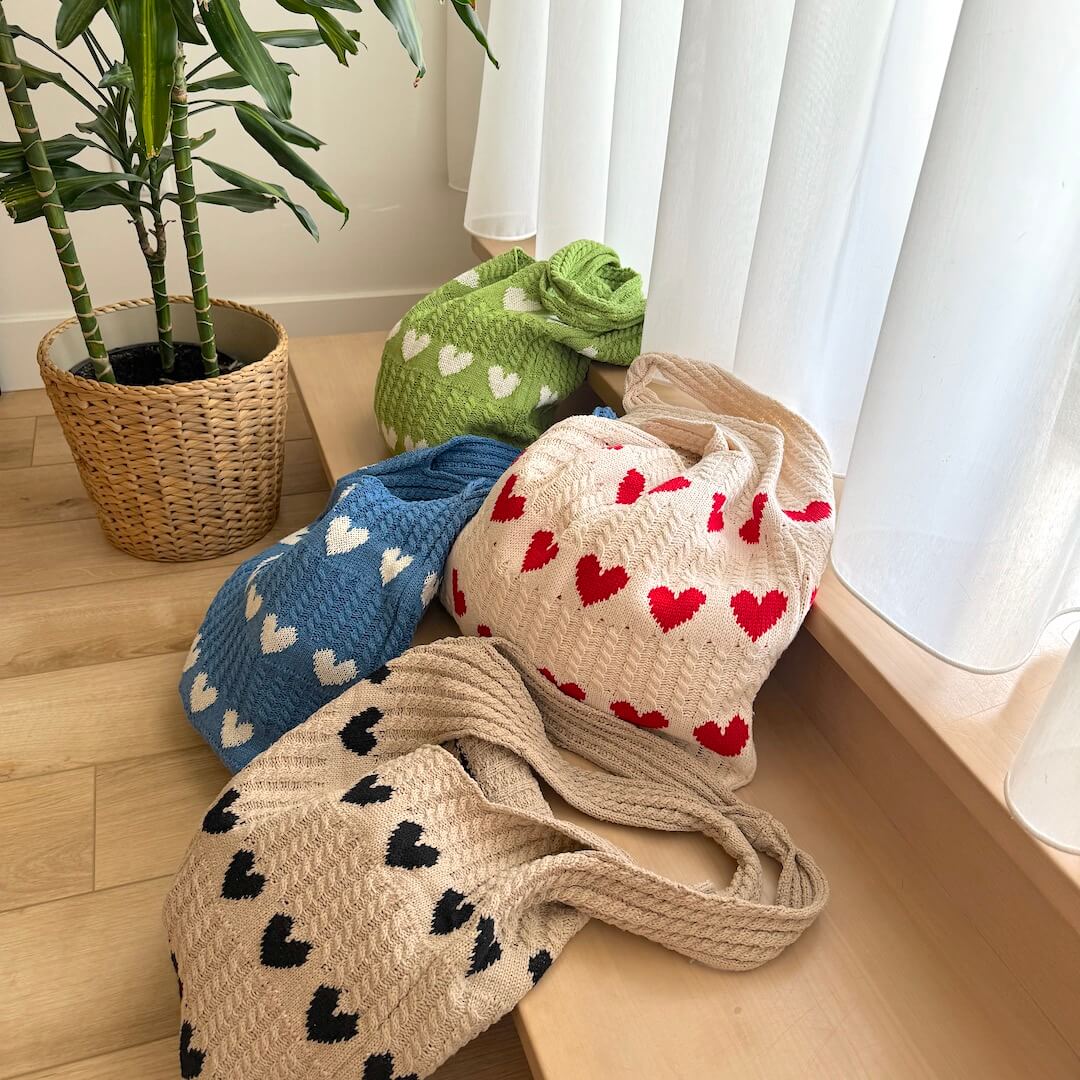 Lover's Beach Crochet Tote Bag