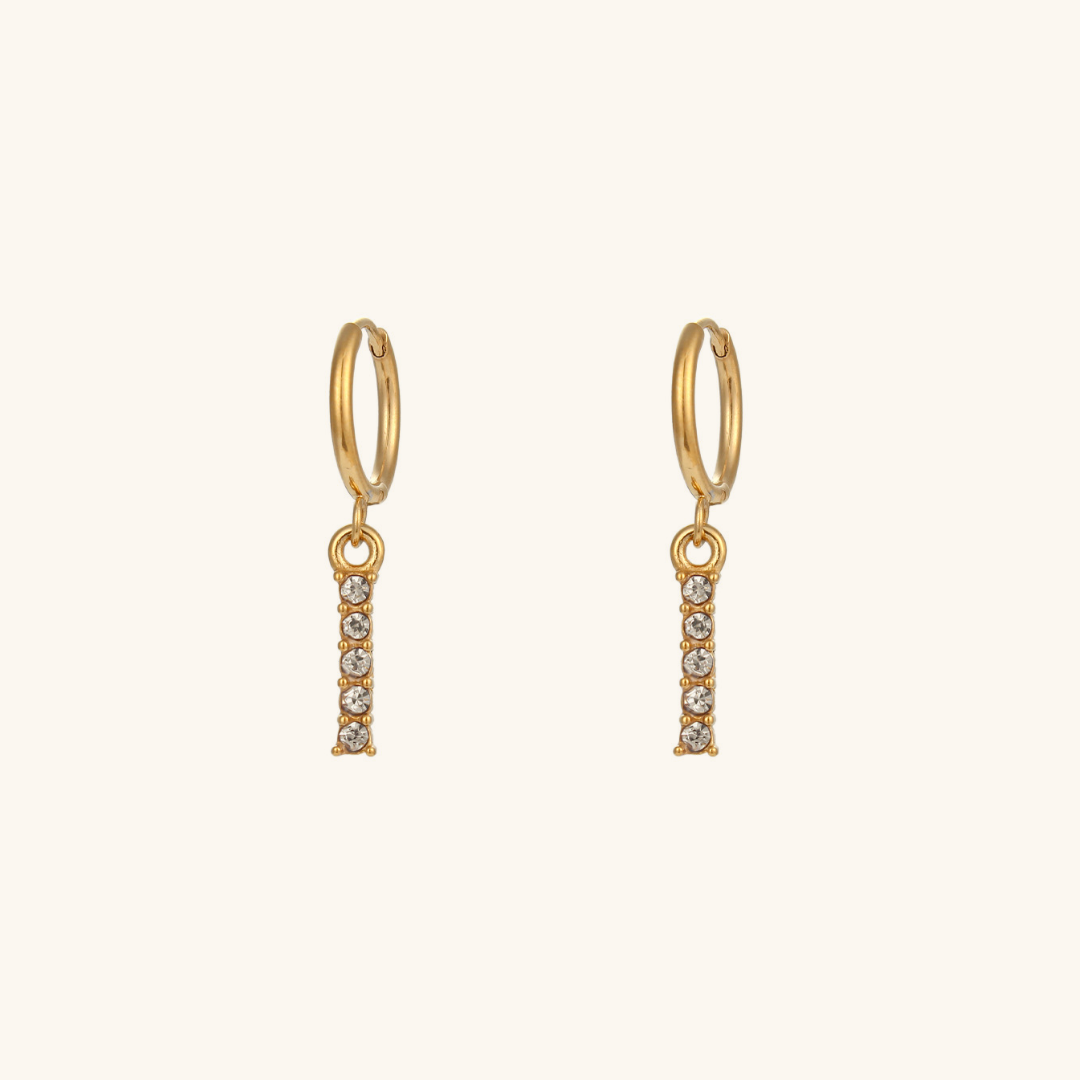 Aimee Initial Earrings