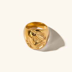 Iridion Gold Ring