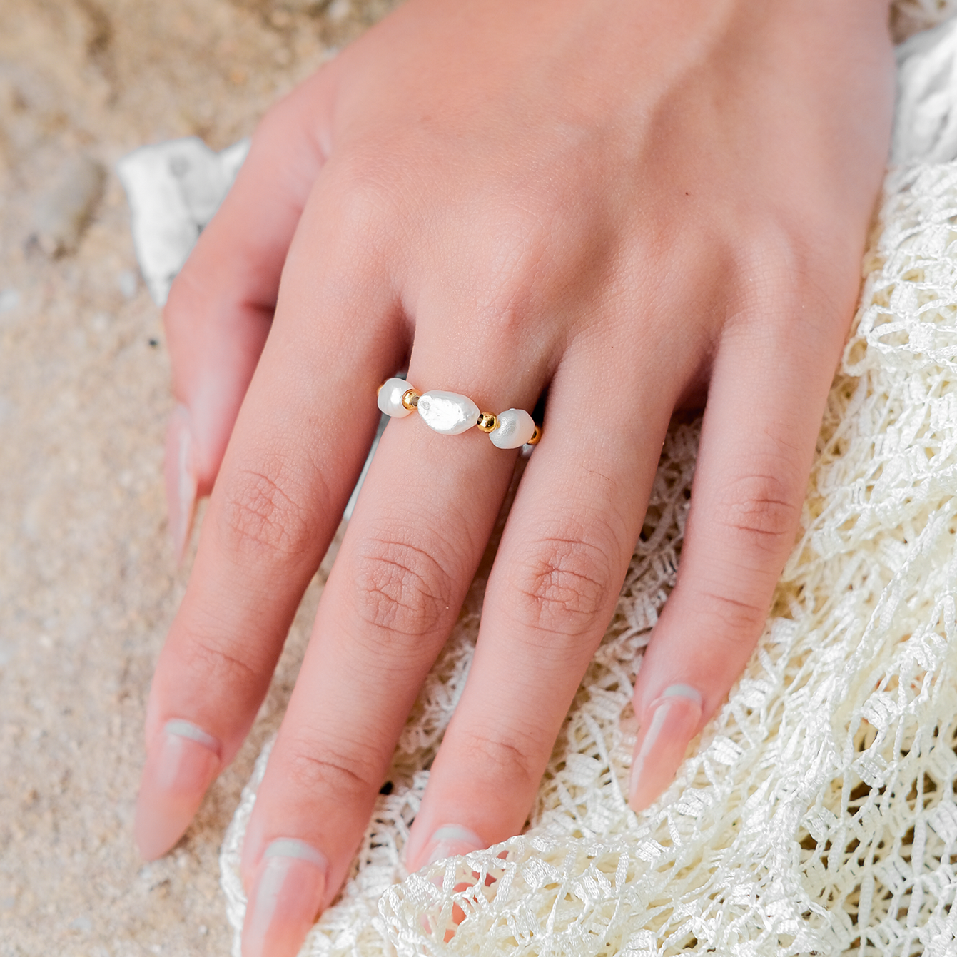 Isla Pearl Ring