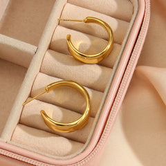 Isla Wave Hoop Earrings