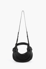 Kalic Knotted Pleat Leather Bag