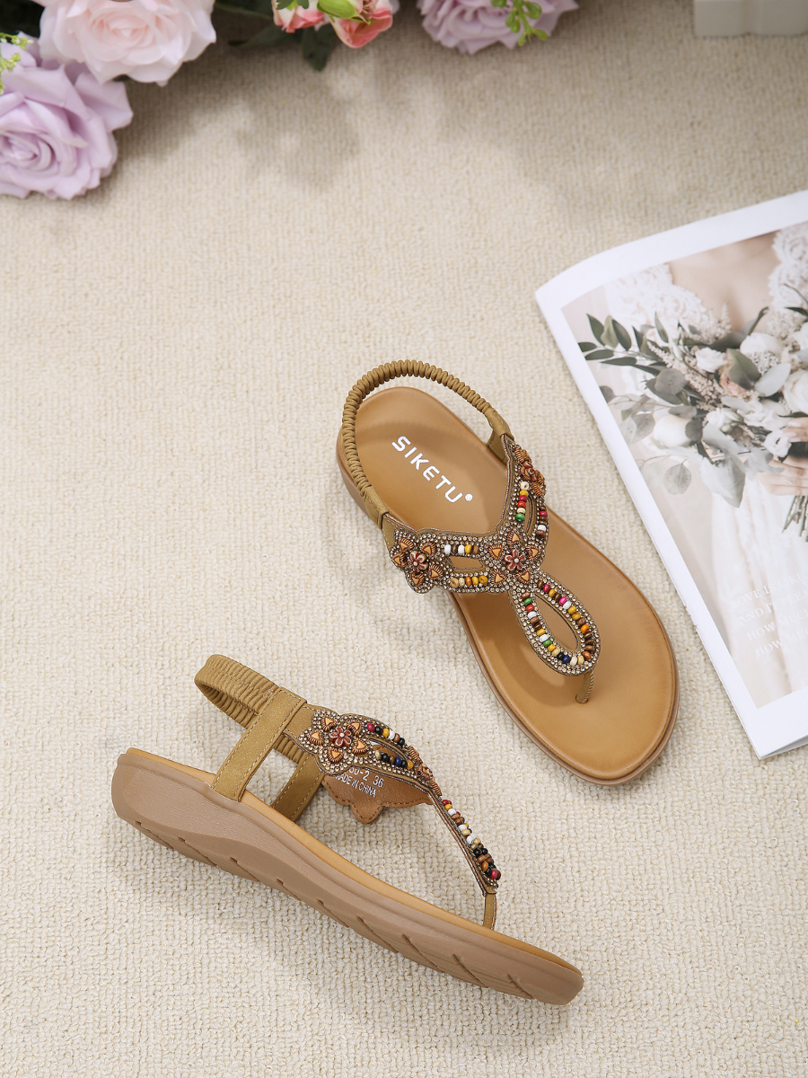 SIKETU | BOHO INSPIRED EMBELLISHED SANDAL