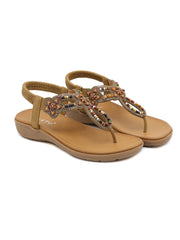 SIKETU | BOHO INSPIRED EMBELLISHED SANDAL