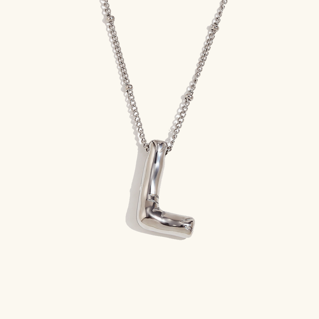 Airy Letter - Gold Initial Necklace