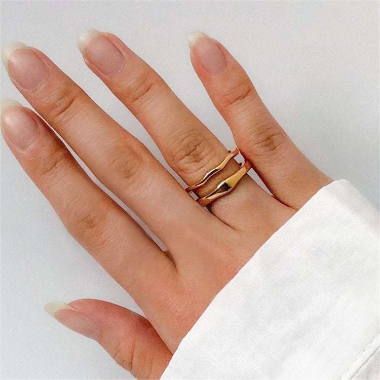 Liana Gold Stacker Ring