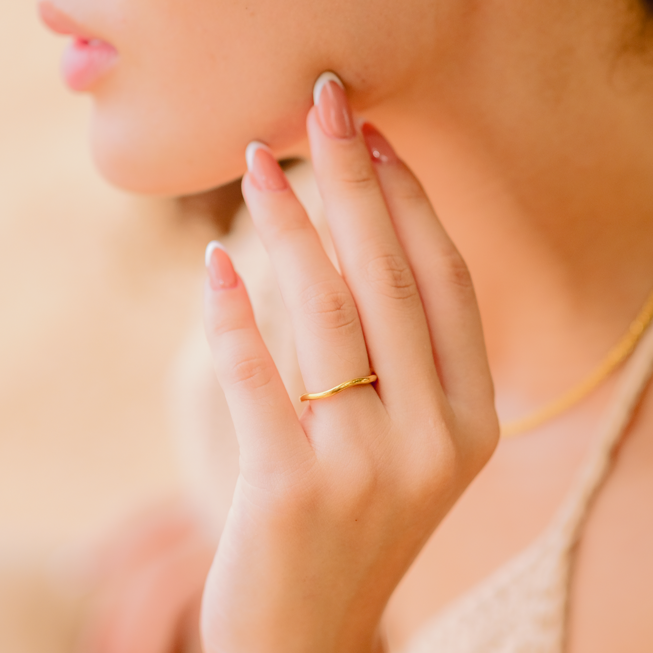 Liana Gold Stacker Ring