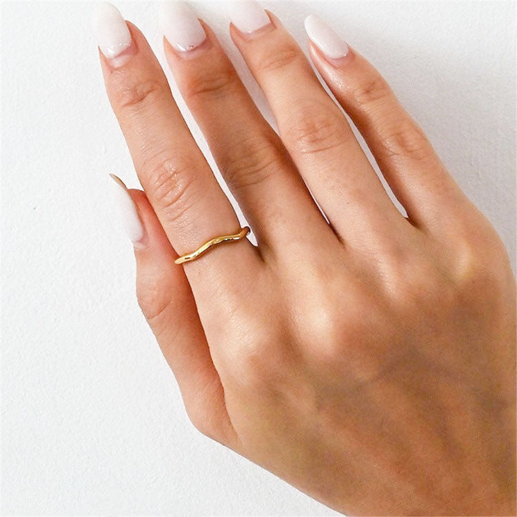 Liana Gold Stacker Ring