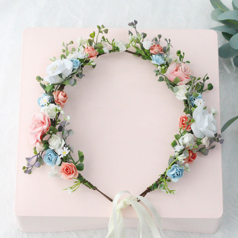 Romantic Rose Flower Crown