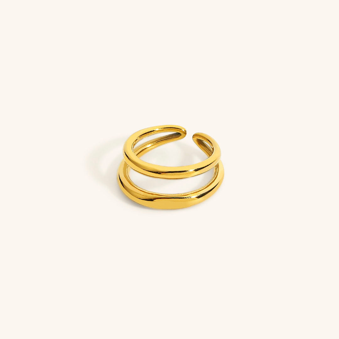 Lira Dual Band Ring