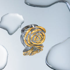 Lisette Bloom Gold Ring