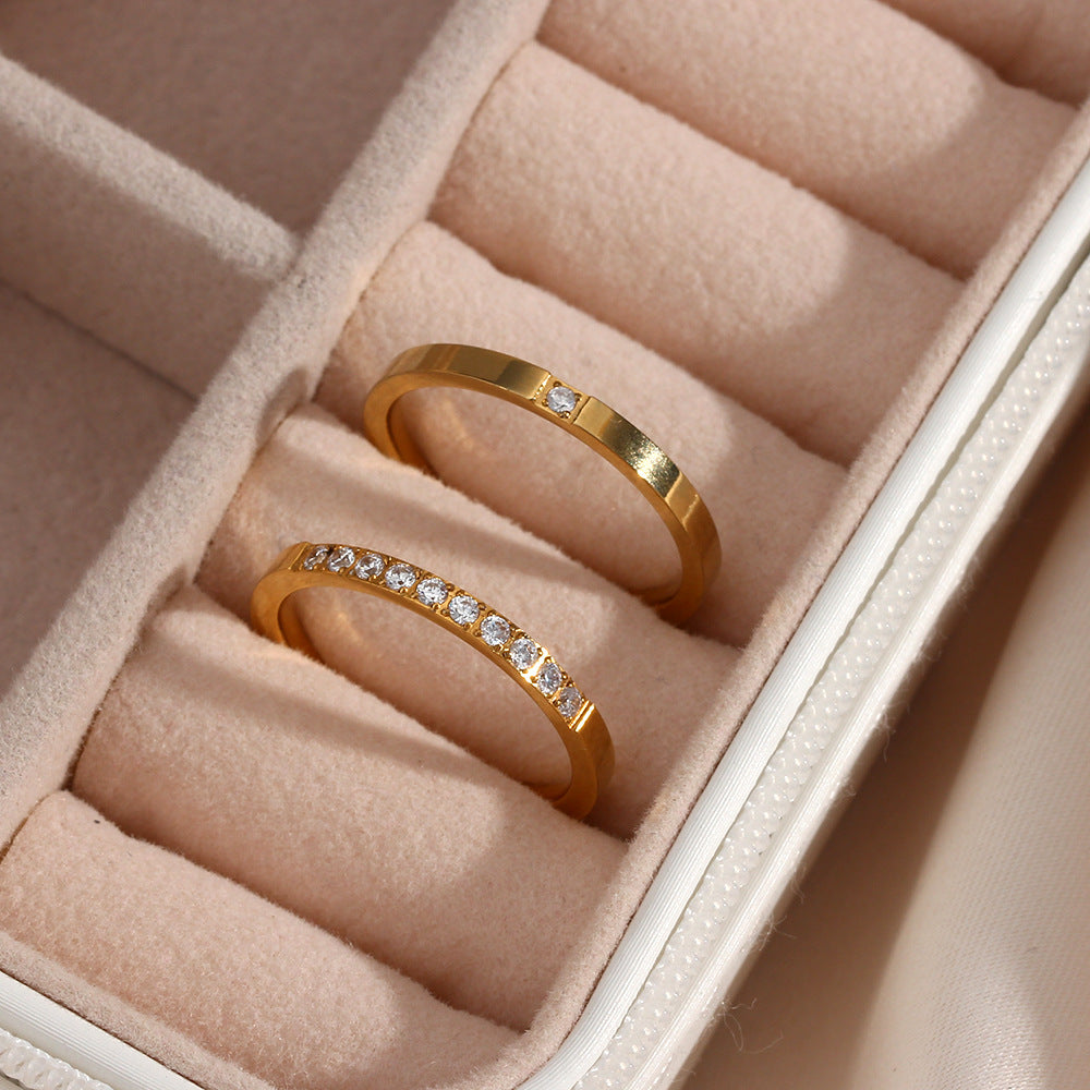 Lucent Gold Ring