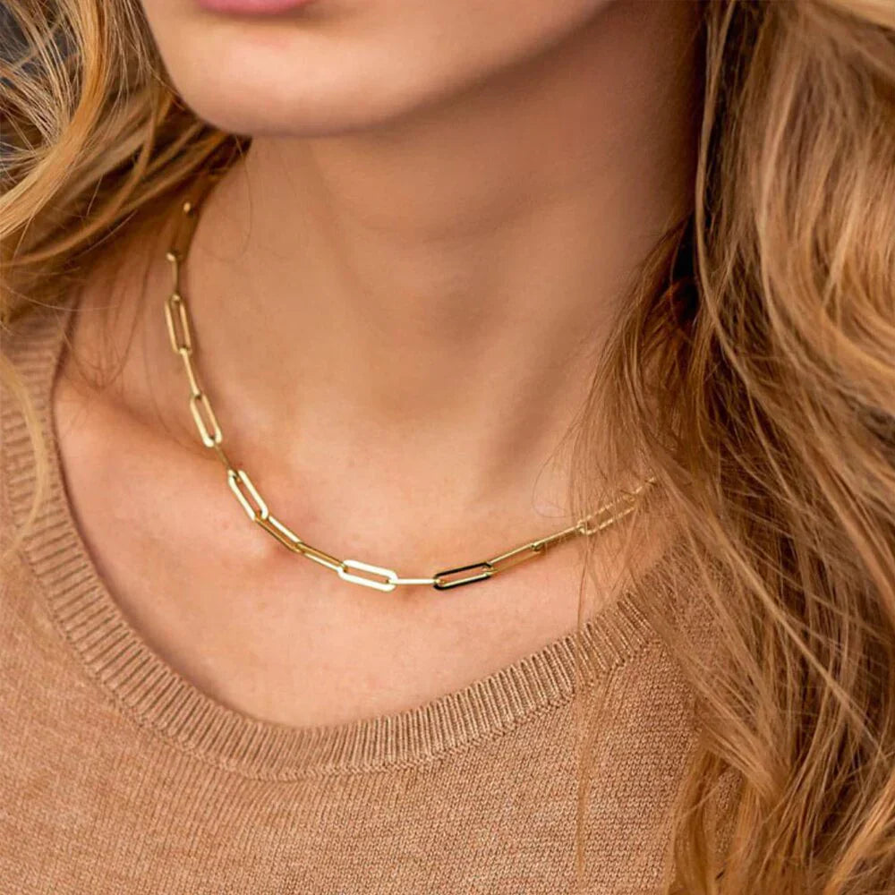 Luna Gold Chain Necklace