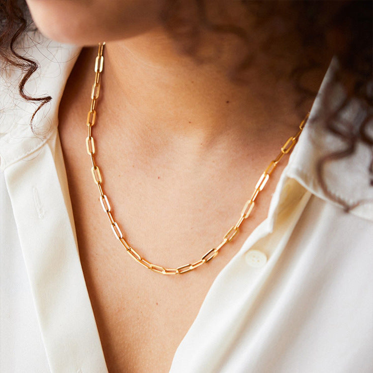 Luna Gold Chain Necklace